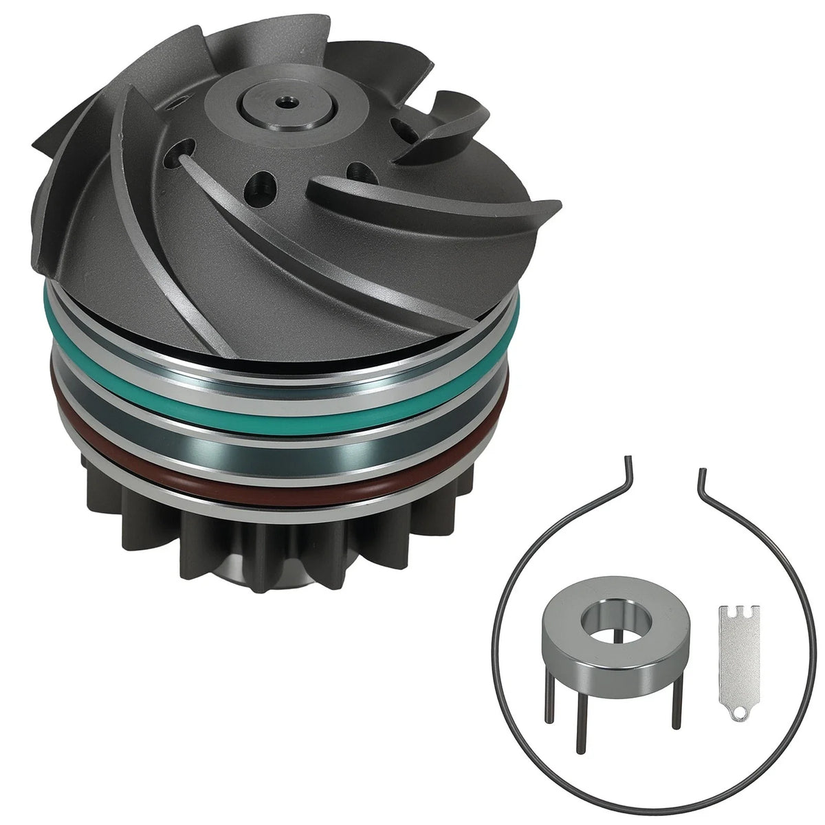Cooling Water Pump for John Deere CTS II 9550 9550SH 9650 9650CTS (RE521502)