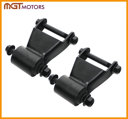 Pair Leaf Spring Shackle Repair Kit for Chevy GMC 2500 2001–2010 722-030