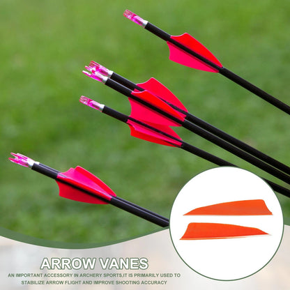3 Inch Left Wing Fletching Feathers for Arrow Vanes Turkey Archery