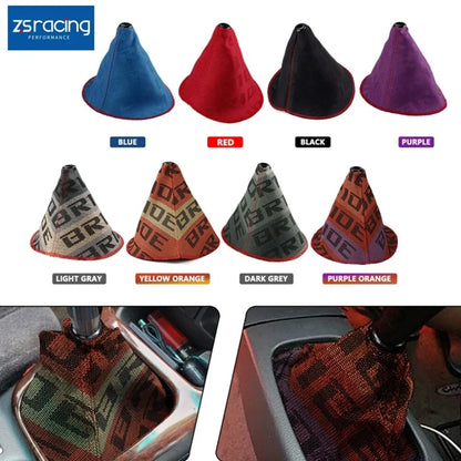 Shift Knob with Boot Cover for Universal Racing (MT/AT)