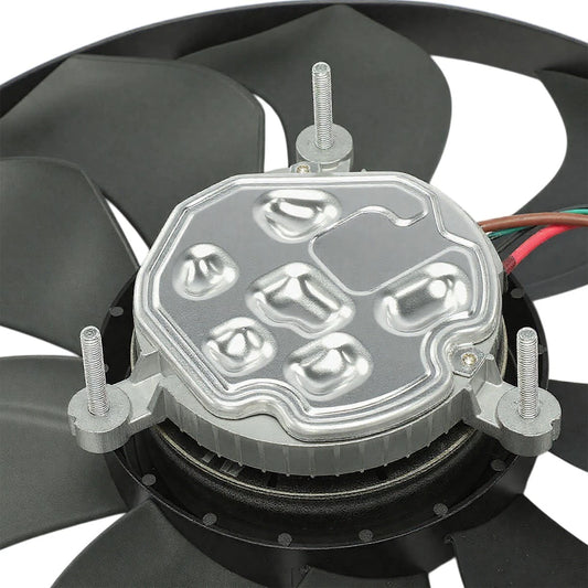 Cooling Fan Assembly for Porsche 718 Spyder Boxster Cayman 2017–2019 (17984774, 9P1959455BY)