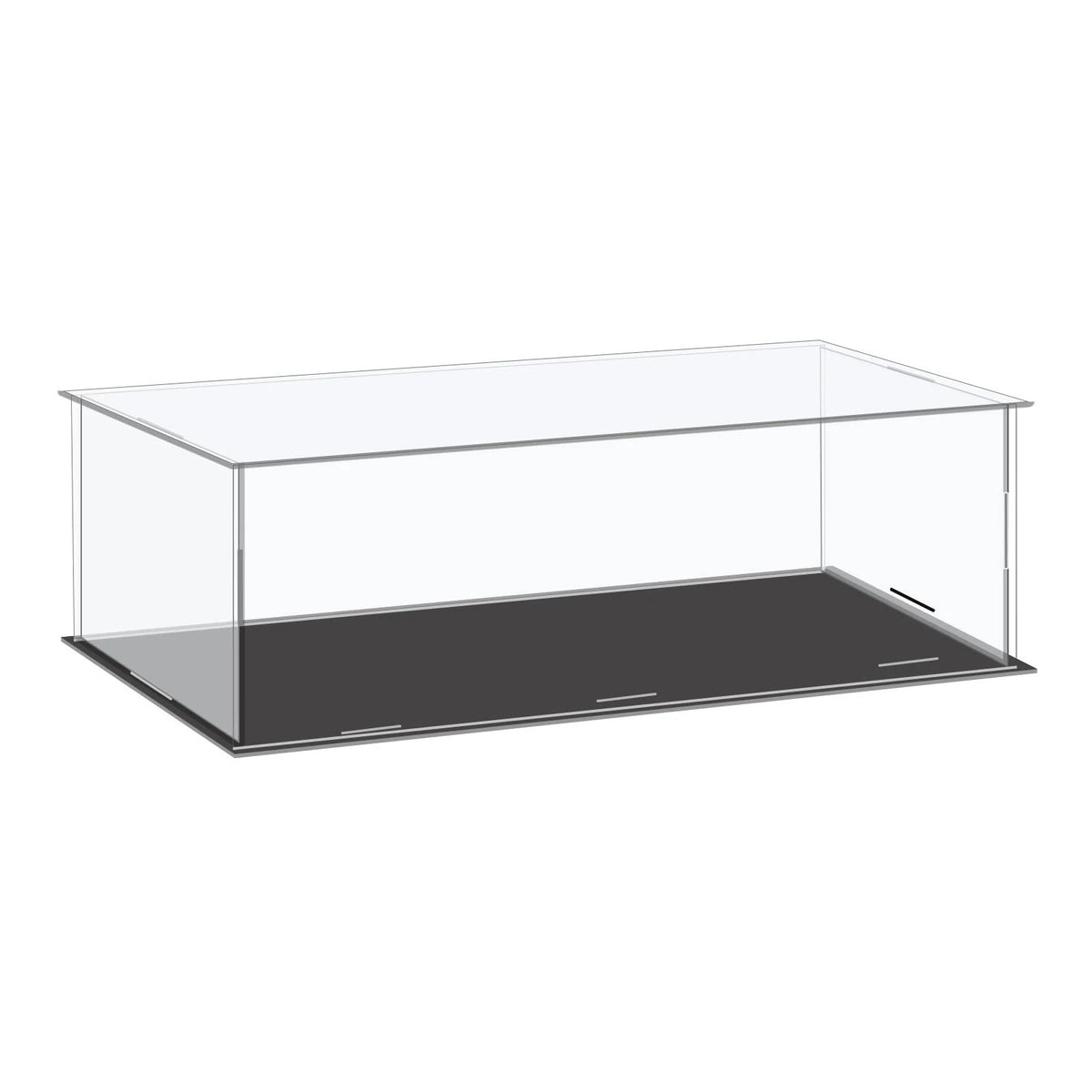 Acrylic Display Case for Small Items (Assemble, Clear, Dustproof)