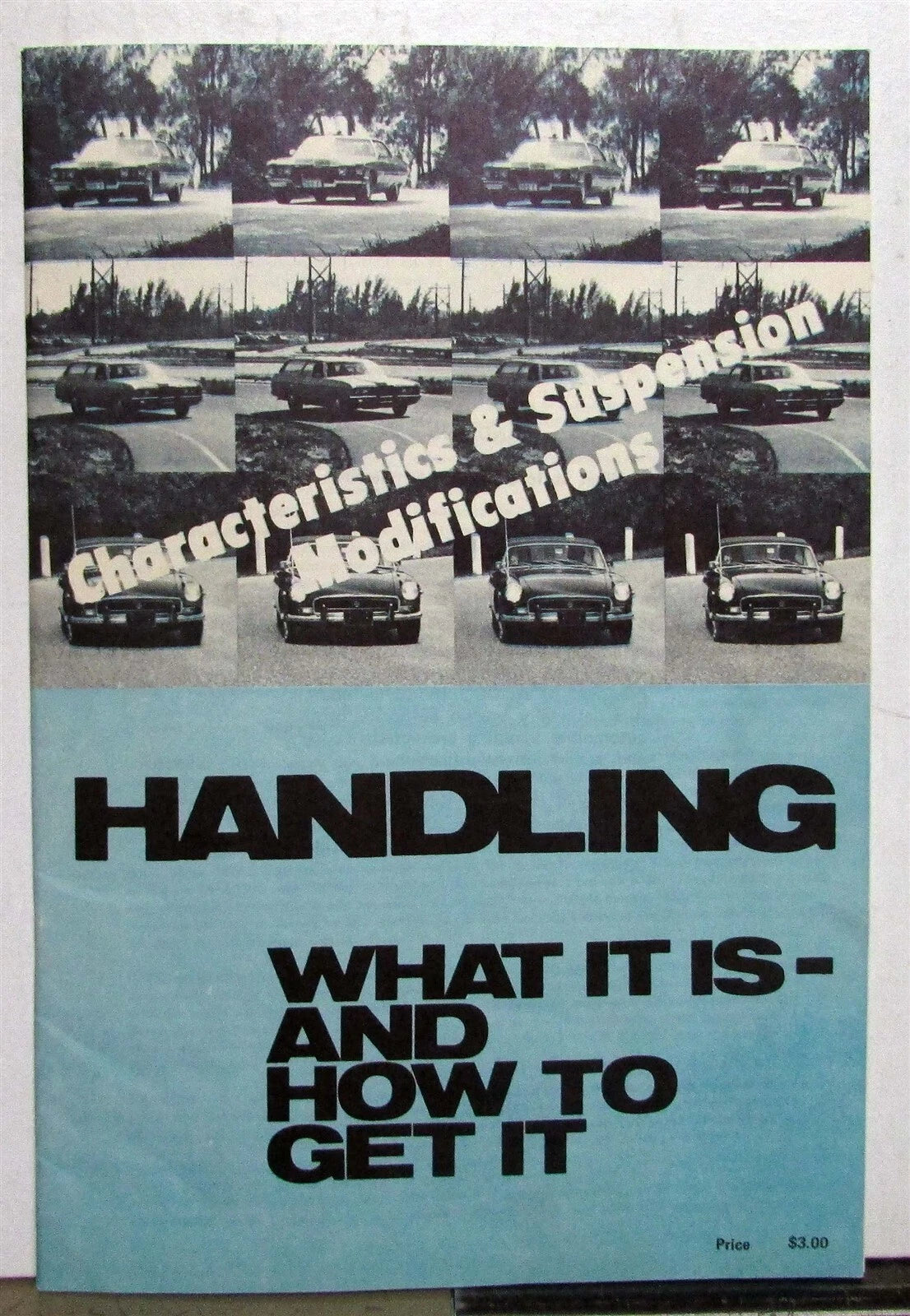 Handling Characteristic & Suspension Modifications Brochure for Adco Industries (1977)