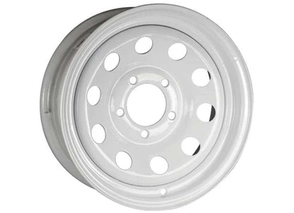 14"x6" White Modular Trailer Rim for BP 5x4.5 (RT3724WM)
