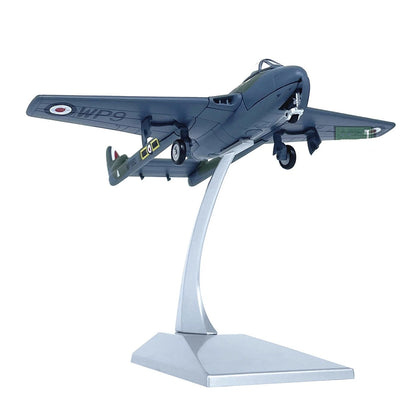 Diecast Alloy Jet Model for De Havilland D.H.100 Vampire Fighter