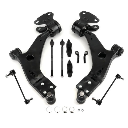 Suspension Kit for Ford Escape 2013–2018: Tie Rods, Sway Bar & Control Arm