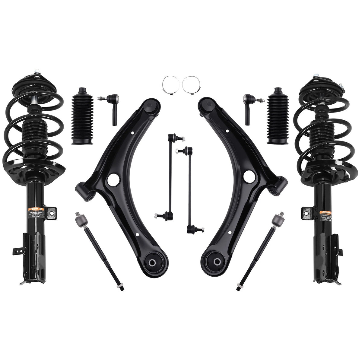 Front Complete Struts Control Arms Assembly for Jeep Compass (2007–2017) - SNG73V, 172368, 55S11581