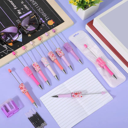 90-Piece DIY Beadable Pens Kit