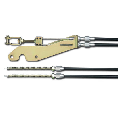 Lokar EC-80TU Trans Mount Emergency Brake Cables for
