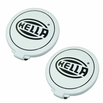 Pair Hella Comet 500 Driving Lamps for Universal Fit (Yellow Spot Light)