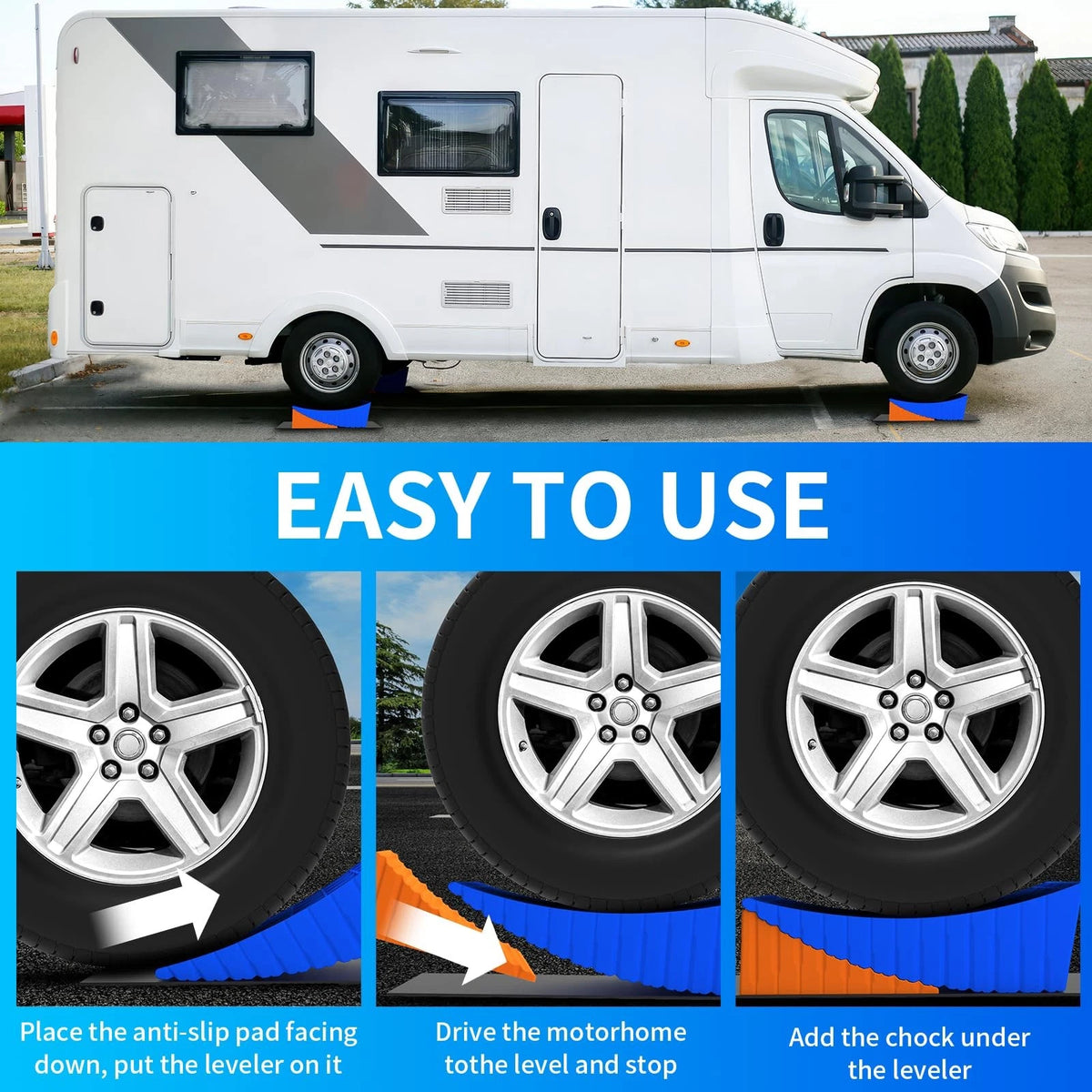 2X Camper Leveler for RV (2010–2023)