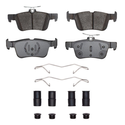 Disc Brake Pads for Lincoln MKC (2015–2019) ALX-PAU-DF-1551-1665-01-CLA9