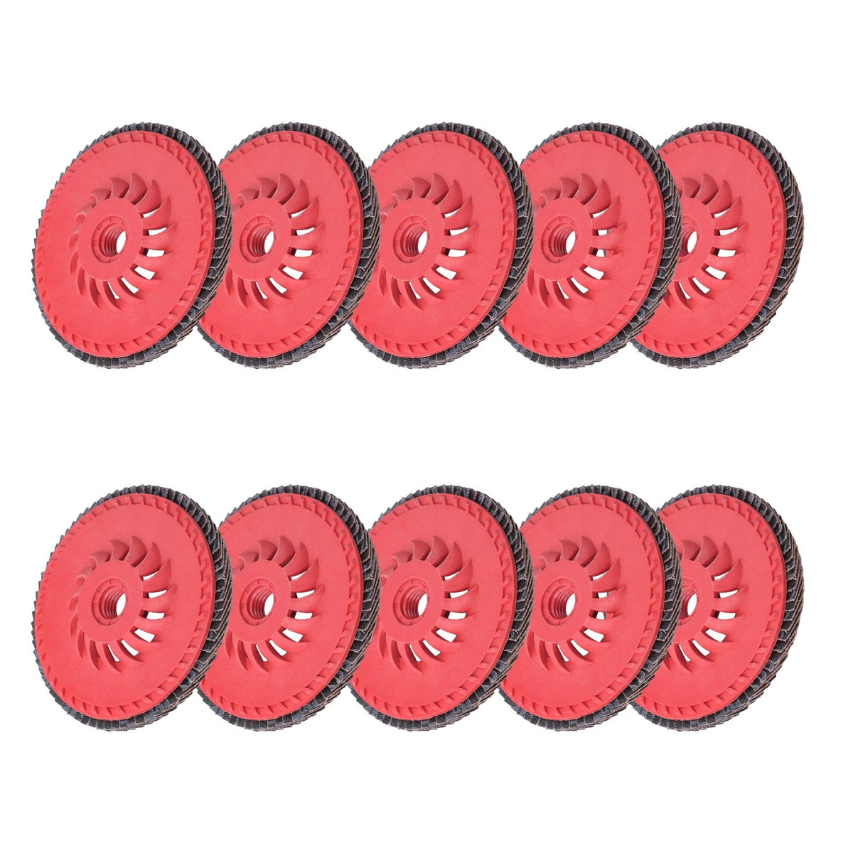 10 Pack Flap Sanding Discs 60 Grit for (4-1/2 x 7/8")