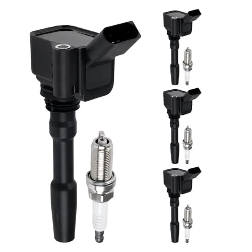 Performance Ignition Coil Pack & Iridium Spark Plugs for Audi VW (1996–2023)