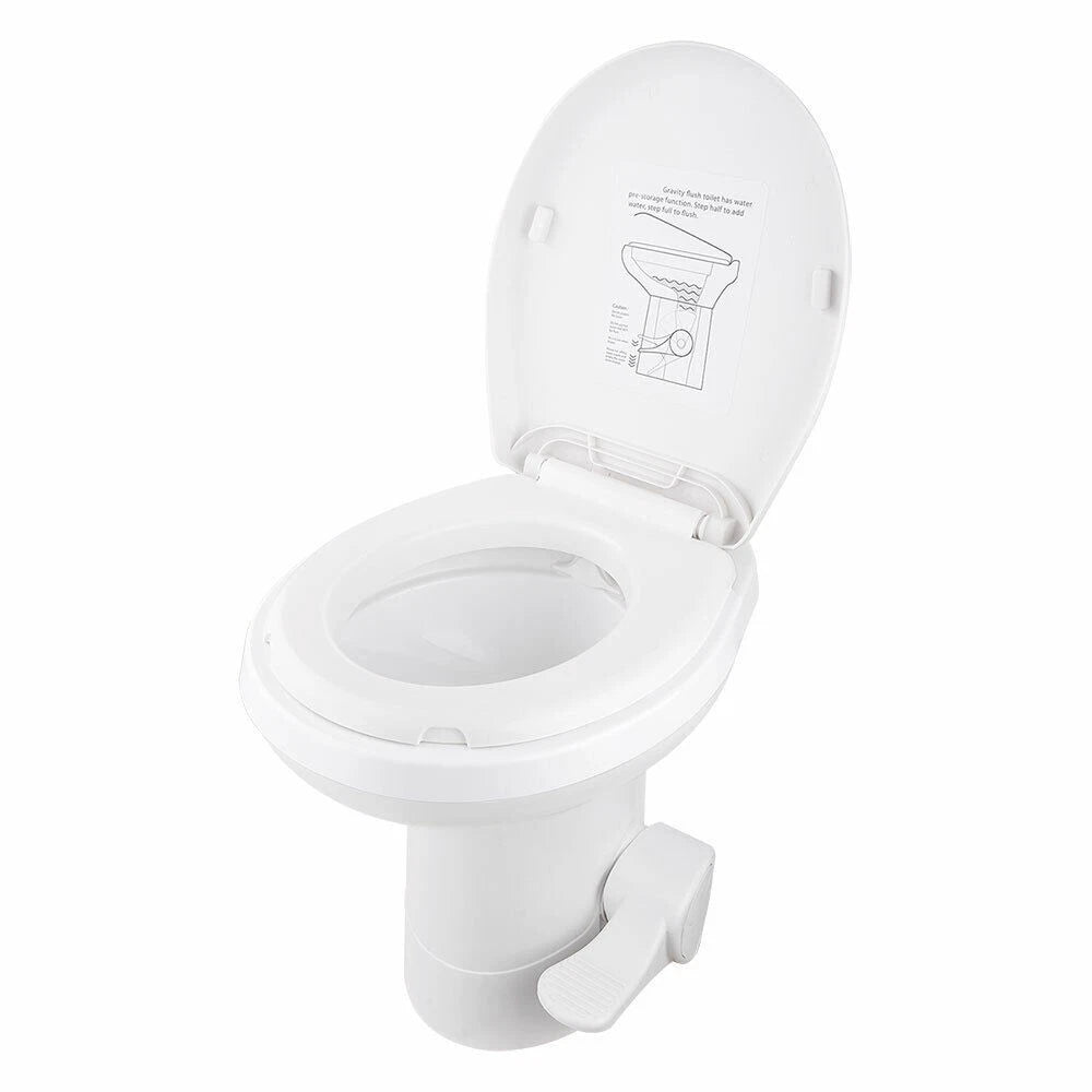 RV Toilet Gravity Flush Foot Pedal for Motorhome Camper Trailer (ARP 234-4316)
