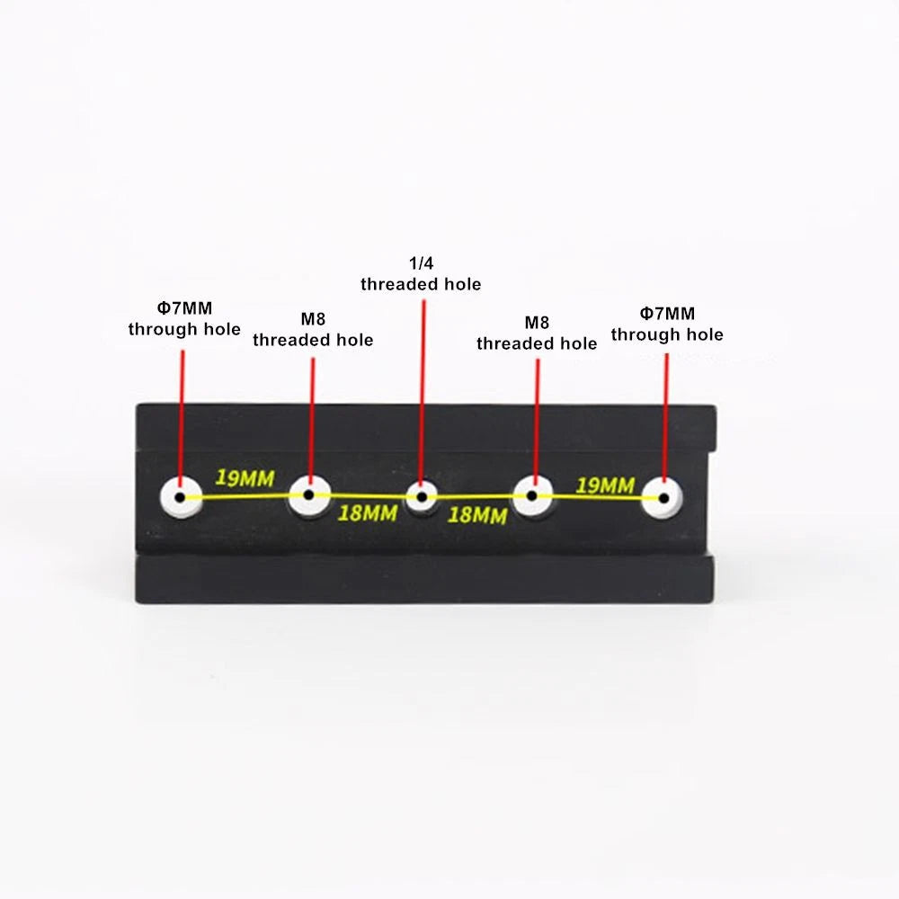 90mm Finder Scope Guide Rail Dovetail Plate for Telescope