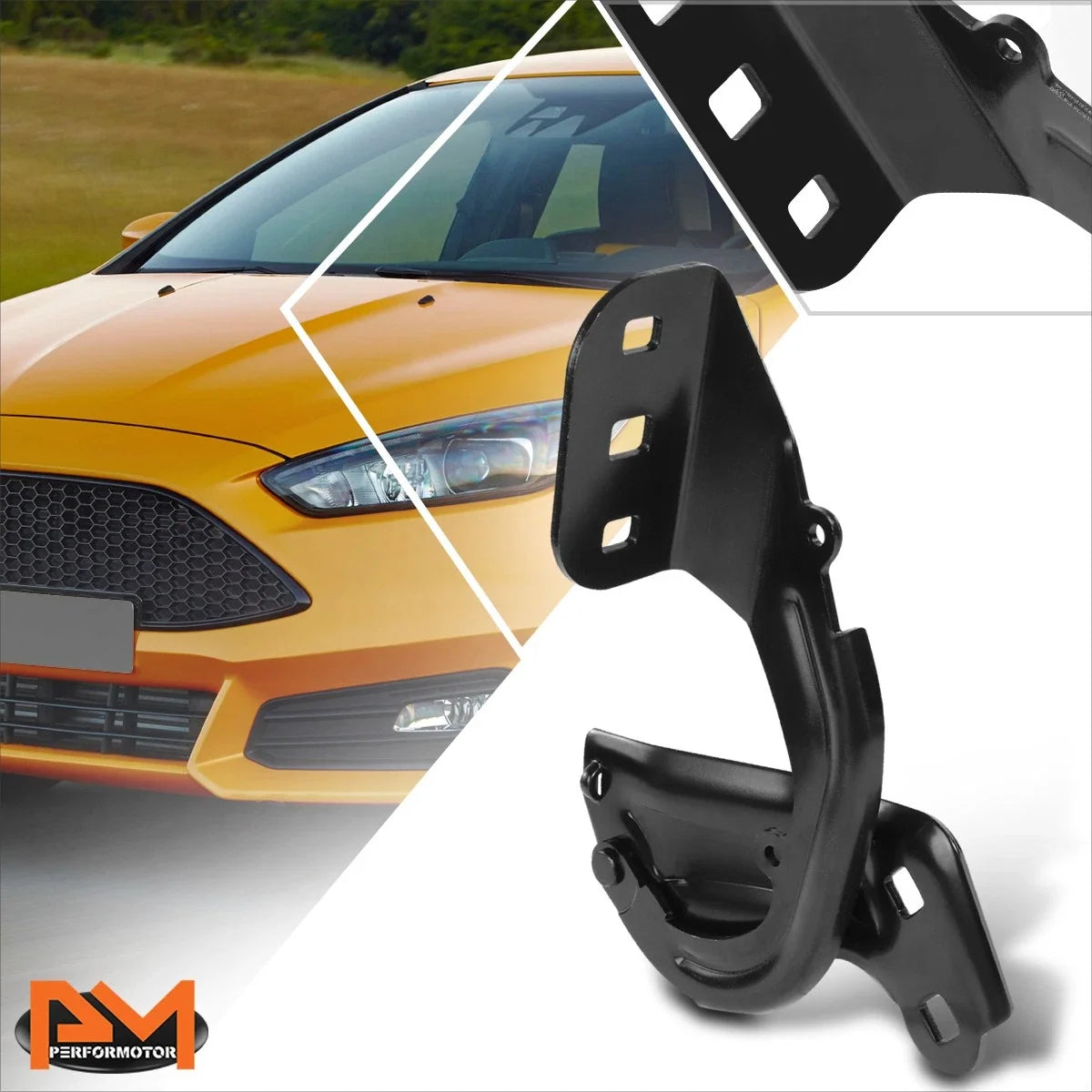Steel Engine Hood Hinge for Ford Focus MKC Escape 2012-2018 Left Side