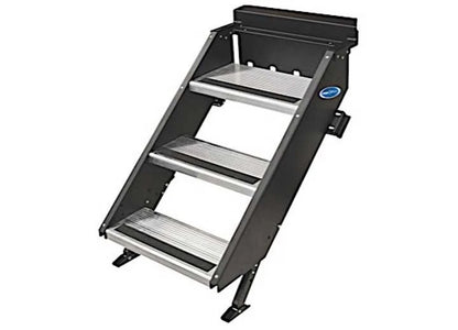 3-Step MORryde STP-207 StepAbove Entry Step for RV (26”-28” Doors)