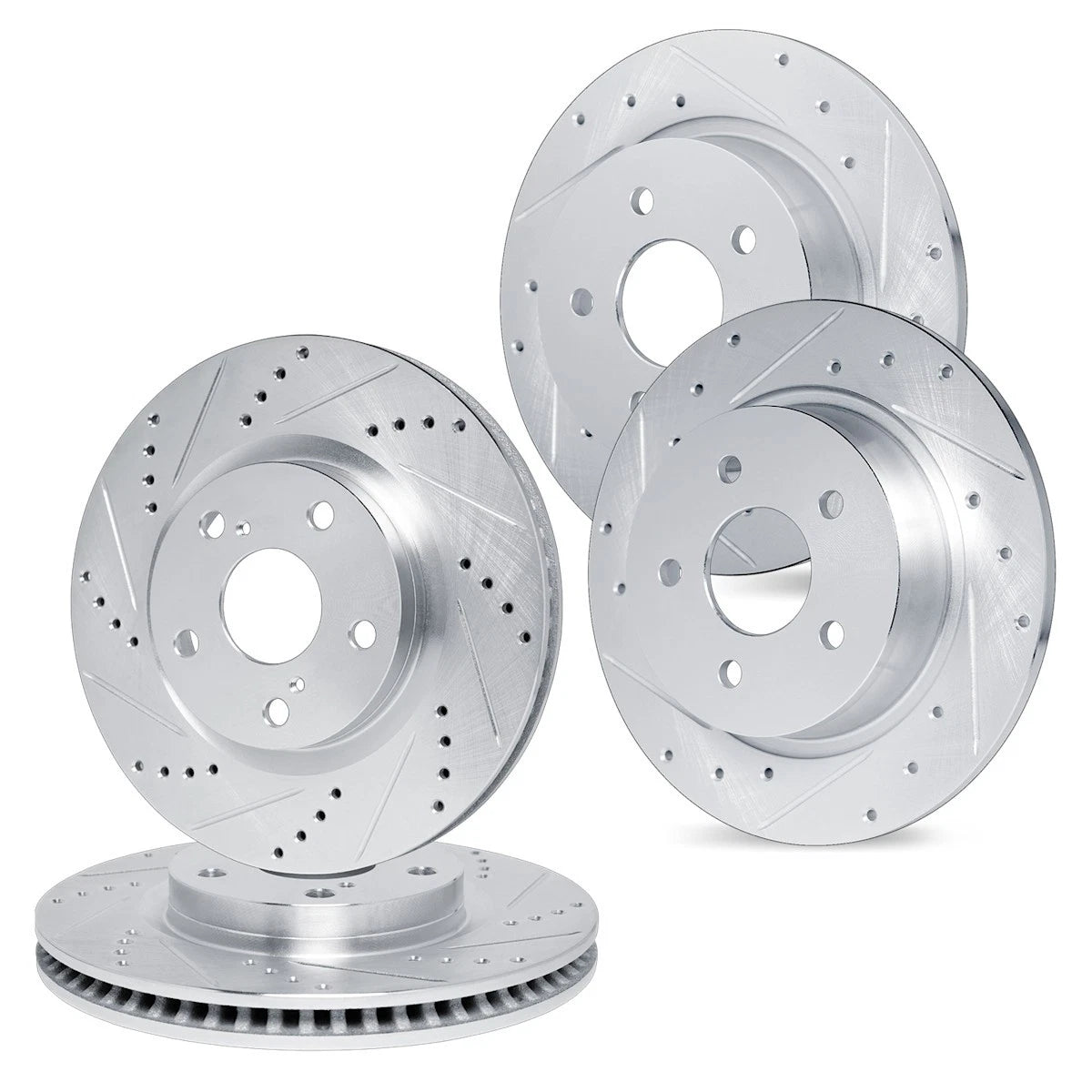 Set of 4 Brake Discs for Kia Sportage 2009–2011 (WGPN2-03025) FWD