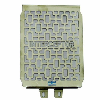 Stainless Steel Radiator Guard for Royal Enfield Interceptor 650 (2019–2023)