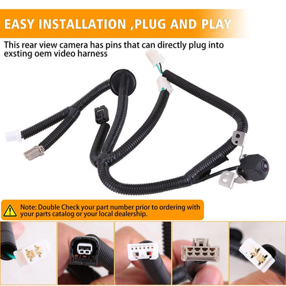 Backup Camera for Honda Pilot (2012–2015) OE Part # 39530SZAA01