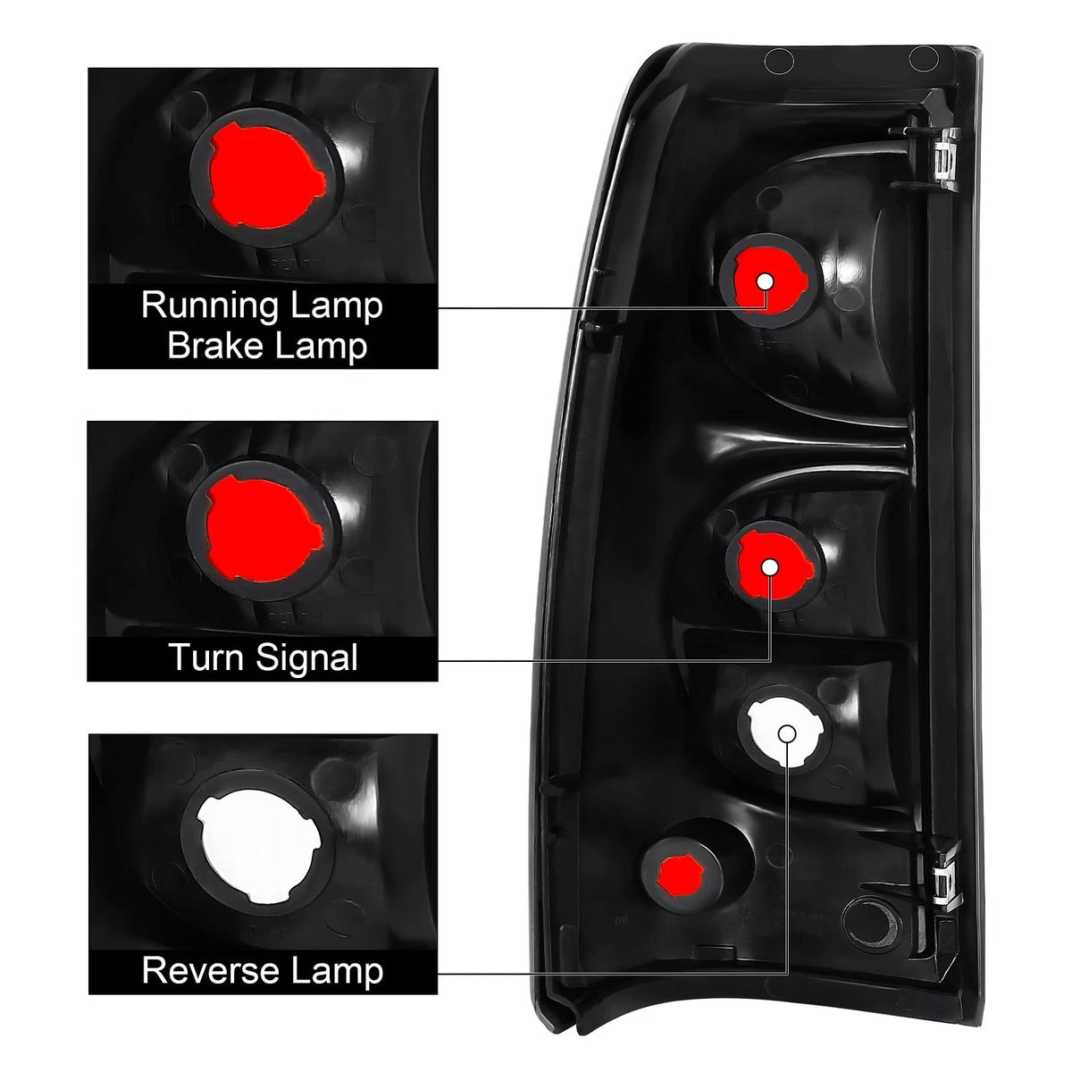 Tail Lights for Chevy Silverado (2003–2006)