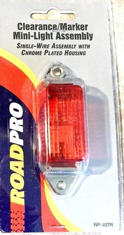 Clearance Marker Mini Light Red Rectangular for (RP-107R)