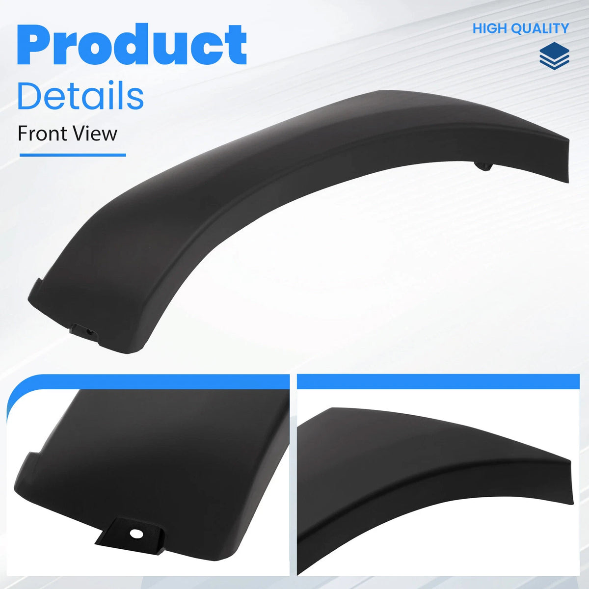 Front Bumper End Cap for Toyota Tacoma (2005–2011) - CON-A000000520, 52113-04020