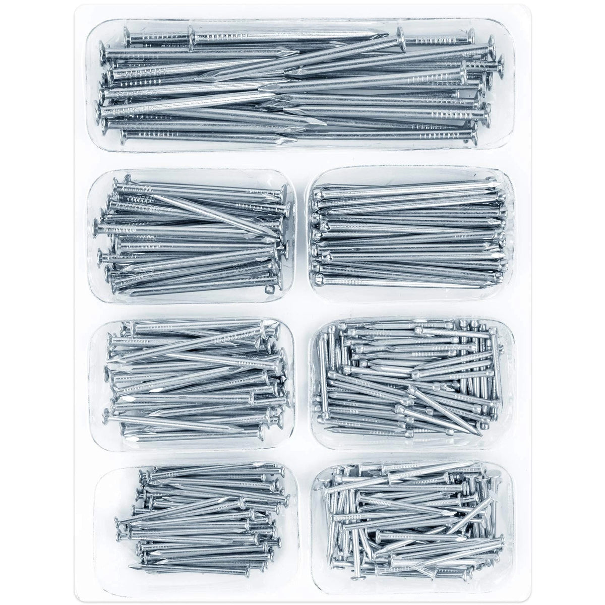 400pcs Hardware Nails Assortment Kit for Picture Hanging