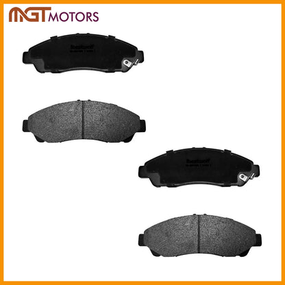 Set of 4 Front Ceramic Brake Pads for Acura MDX RLX ZDX (2009–2015) P-1280 D1280