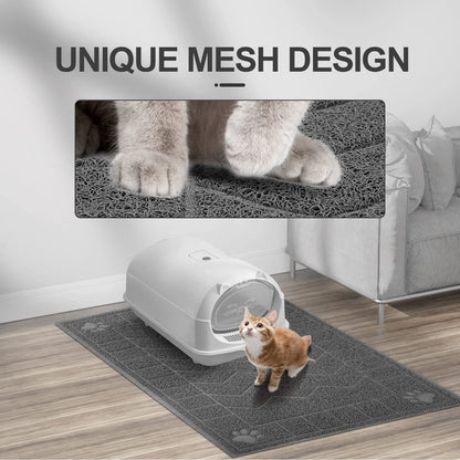 XL Large Cat Litter Box Mat Pad for Easy Cleaning