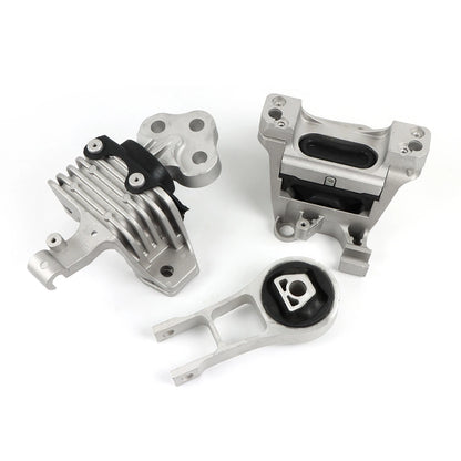Set of 3 Engine Motor & Transmission Mounts for Chrysler 200 Jeep Cherokee (2011–2017) 4877788AF