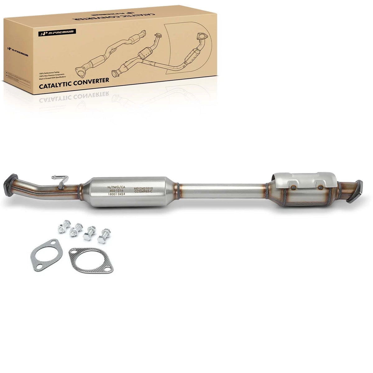 A-Premium Catalytic Converter for Hyundai Sonata (2015–2018) 28600C2400, 28600C2560, 54965
