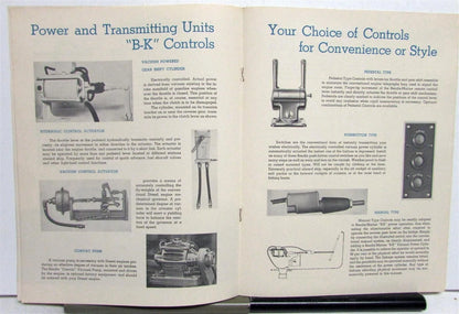 Bendix Marine Remote Controls for Gas & Diesel Engines (1930s)