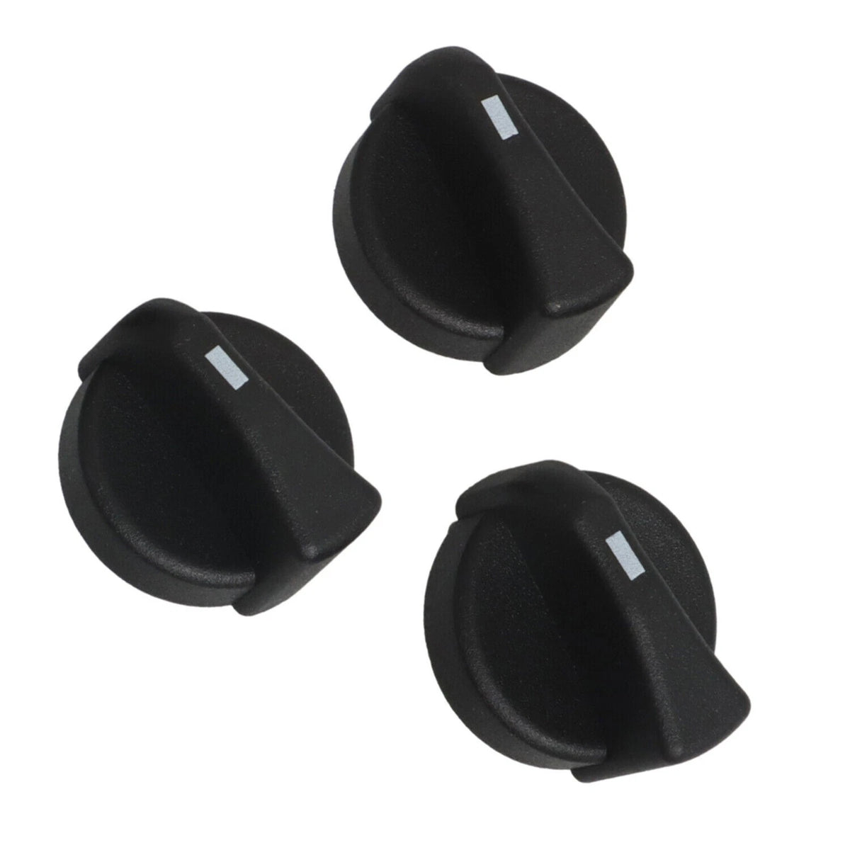 3X AC Heater Control Knobs Kit for Peterbilt Models (1987–2011)