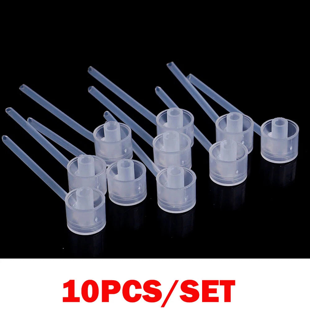 Set of 10 Perfume Bottle Decant Nozzle Caps Atomizer Spray Refill Tools