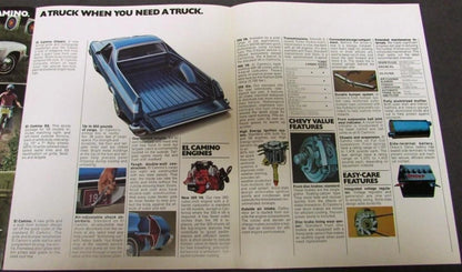 Sales Folder for 1976 Chevy El Camino