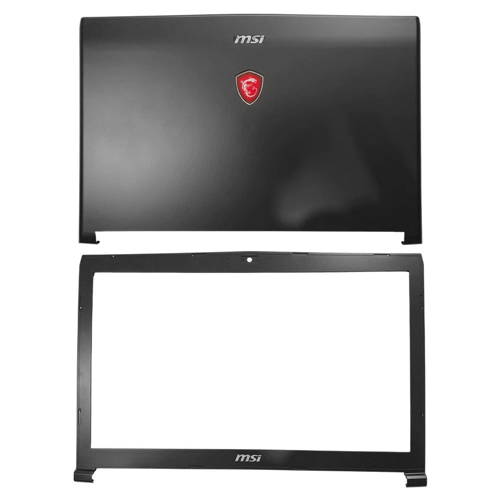 LCD Back Cover + Front Bezel for MSI GL72 GP72 (MS-1795 MS-1796 MS-1799 MS-179B)