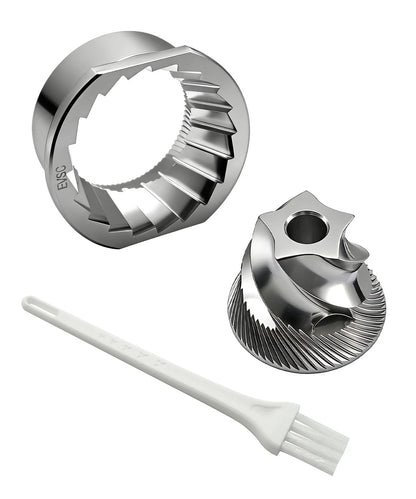 Grinder Conical Burr Replacement Set for Compatible Models