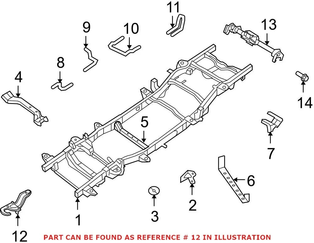 OEM Mopar Tow Hook for Dodge Ram 1500 2019-2023