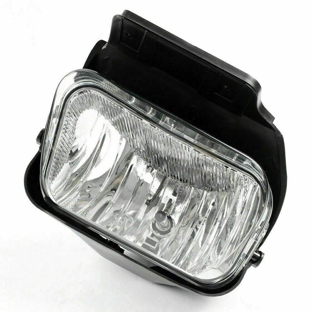 Fog Light Lamp Bezel + Bulb for Silverado Avalanche (2003–2006) J-02HLA4502AWT, OEM#15190983, 15190982
