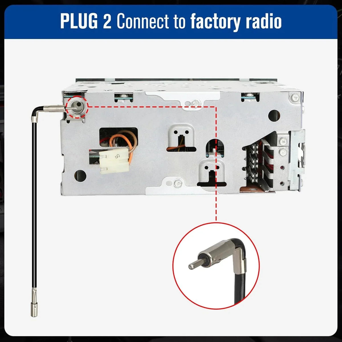 1997-2007 Chevy Malibu Express Antenna Adapter