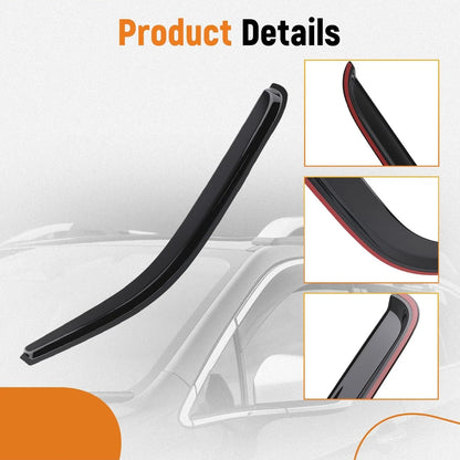 Rain Guard Vent Window Visor for Chevy Silverado Extended Cab 1999–2006