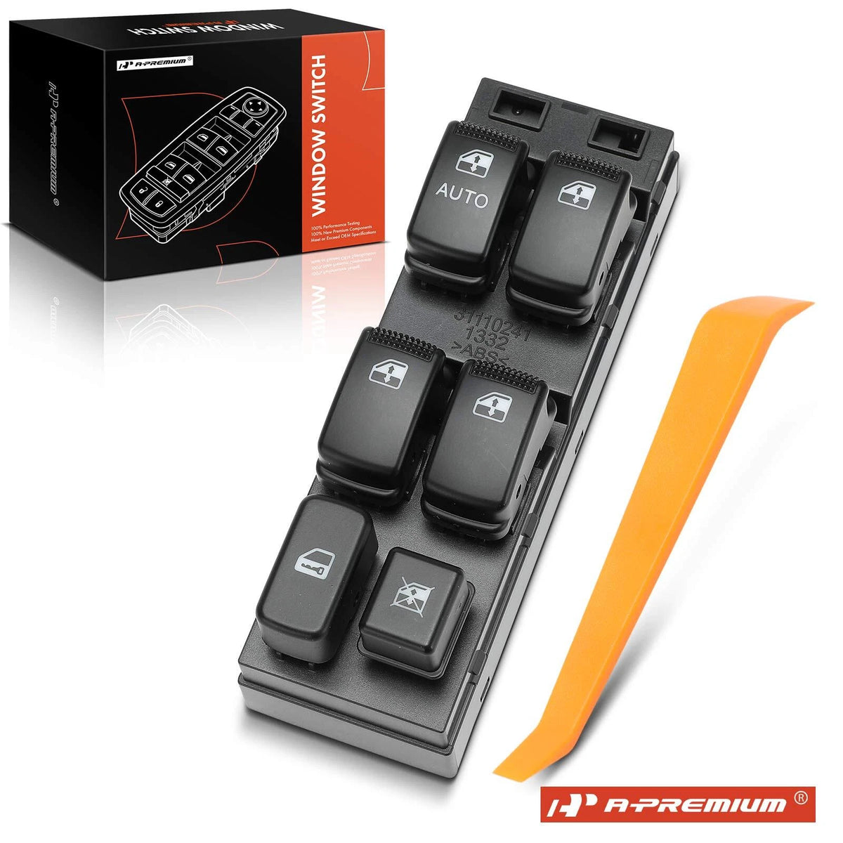 Front Left Power Window Switch for Kia Sorento (2005–2006) 935703E210EN, DWS1433