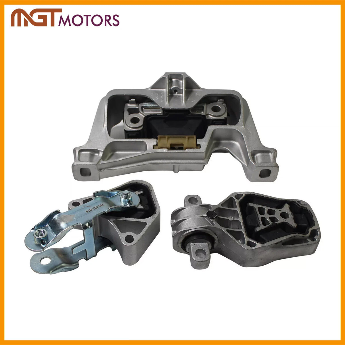 3Pcs Engine Motor & Torque Strut Mount for Mercedes-Benz CLA250 GLA250 GLA45 AMG (103074)