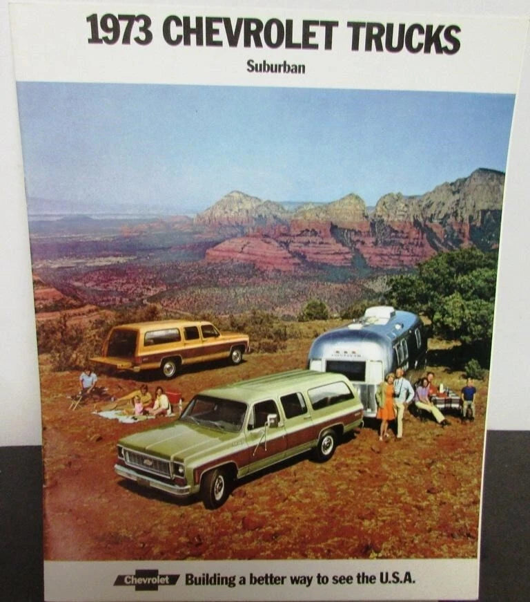 Sales Brochure for Chevrolet Suburban Truck (1973)