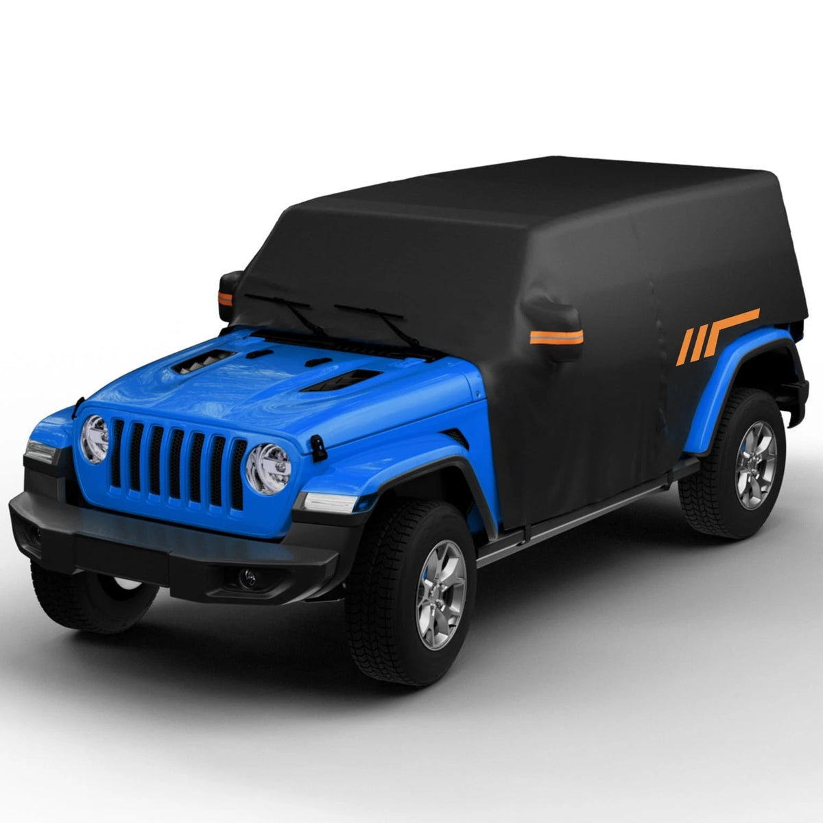 Waterproof 4-Door Cab Cover for Wrangler JK JL Unlimited (2007–2026)
