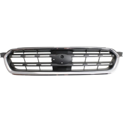 Grille for Subaru Outback (2005–2007) Chrome Shell/Black Insert SU1200130