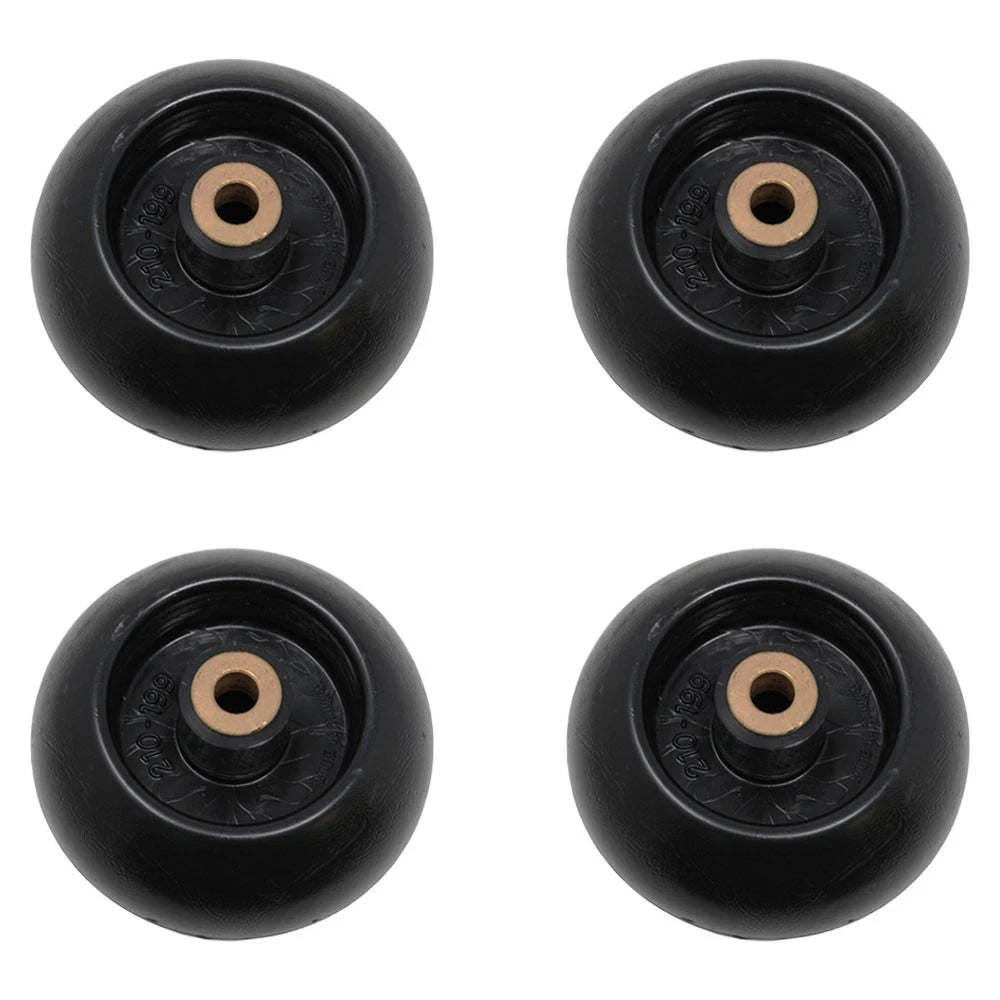 Set of 4 Deck Wheels for MTD