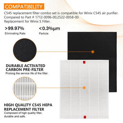 C545 Replacement Filter for Winix C545 Air Purifier